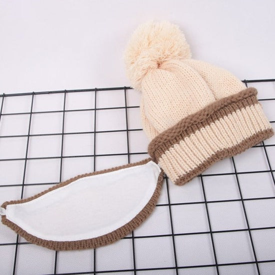 Cappello, sciarpa e mascherina invernali