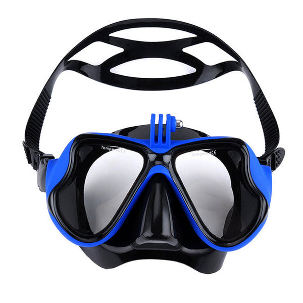 Maschera subacquea con supporto per webcam GoPro