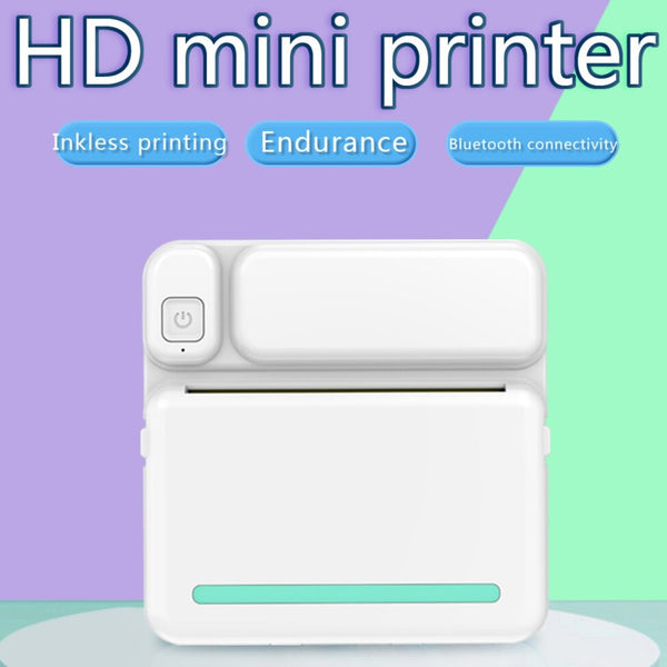 Mini Stampante termica portatile SENZA INCHIOSTRO -  Stampa istantanea foto ed etichette adesive - Wireless Bluetooth