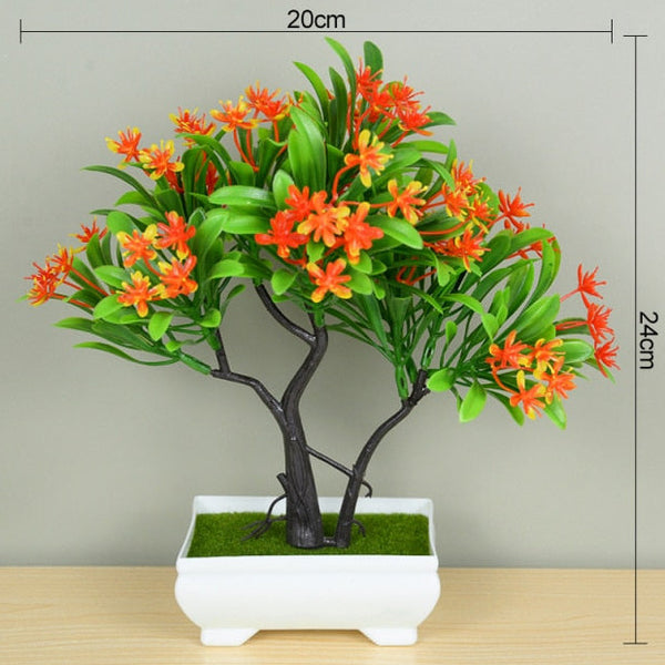 Piantine artificiali bonsai “albero da frutta primaverile”