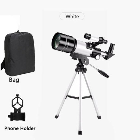 150 Time Professional Astronomical Telescope for Space Monocular 70MM Eyepiece Powerful Binoculars Night Vision for Star Camping - Vitafacile shop