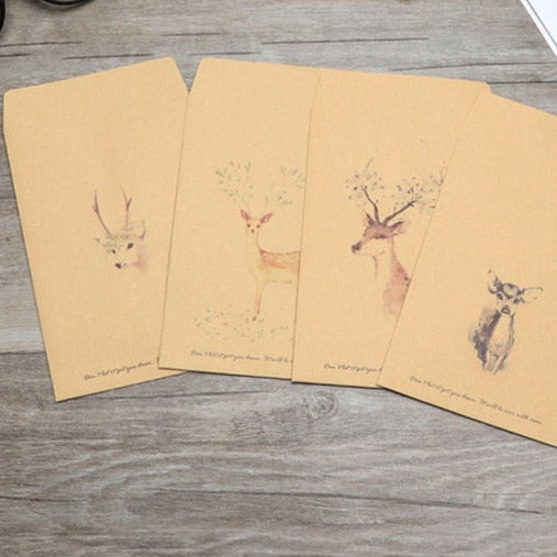 Buste creative di carta porta documenti con motivi di animali