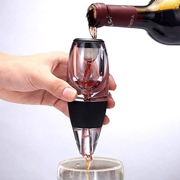 Aeratore versatore professionale per vino