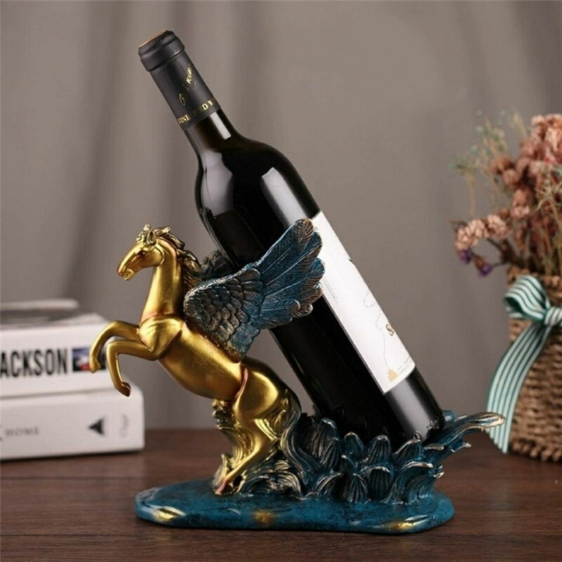 Bellissimo e originalissimo porta bottiglie ideale per vino con cavall –  Vitafacile shop
