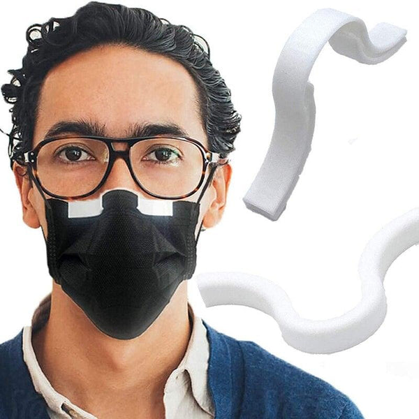 1pc Reusable Mouth Mask Holder Nose Bridge Silicone Bracket Anti-fog Glasses Mask Pad Protector Strip Fashionable And Innovative - Vitafacile shop