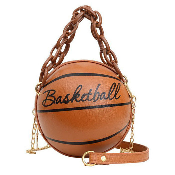 Borsetta donna a forma di palla da basket “Slam Dunk”