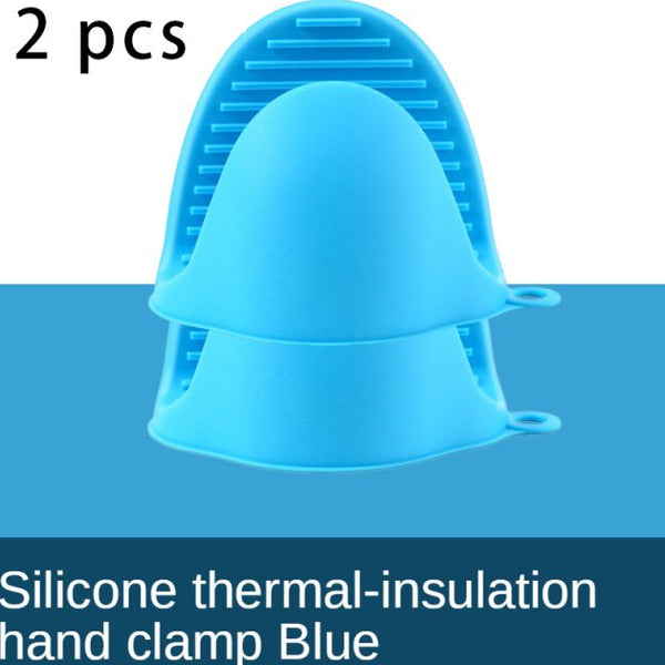 Guanti da forno in silicone antiscivolo resistenti al calore