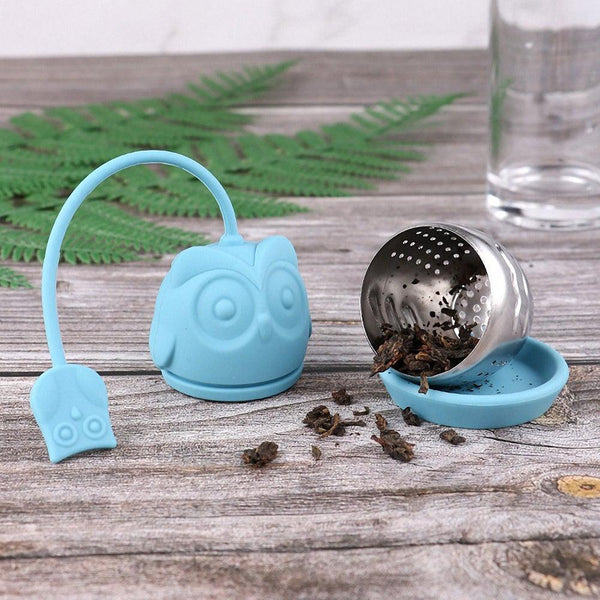 6 Styles Portable Silicone Tea Infuser Umbrella Whale Ball Leaf Tea Filter Stainless Steel Herbal Spice Tea Maker Drinkware - Vitafacile shop