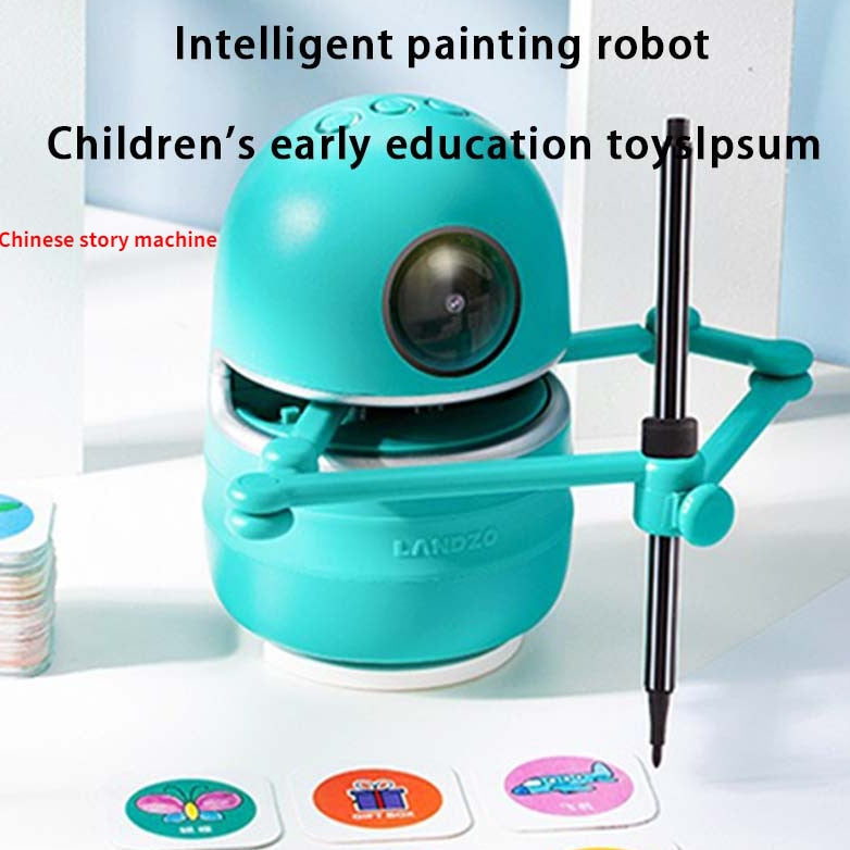 Robot giocattolo interattivo “Quincy il disegnatore” - Gioco educativo