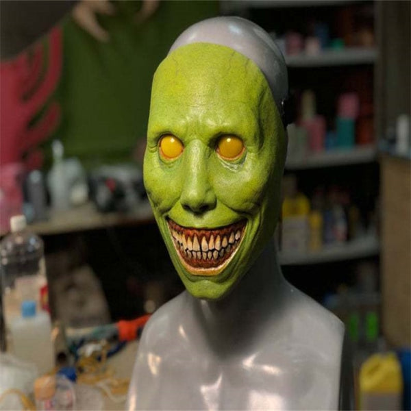 Maschera in silicone spaventosa per Halloween e Carnevale