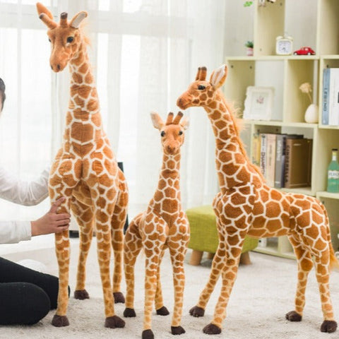 Giraffe di peluche per bambini e adulti