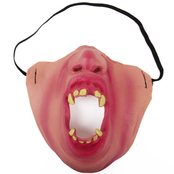 Maschera in lattice “denti orripilanti”