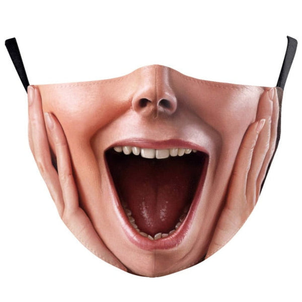 Maschera “boccaccia divertente”