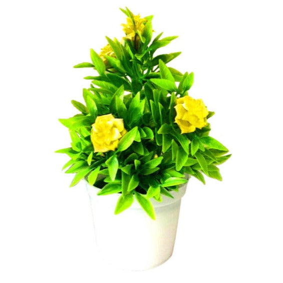 Piantine artificiali bonsai “fiore di loto” dai colori vividi