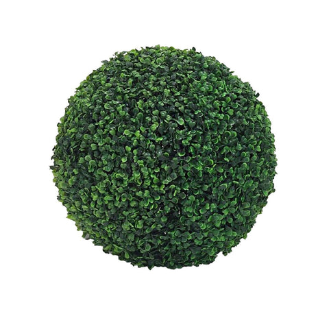Piante artificiali bosso a sfera “decorazione giardino”
