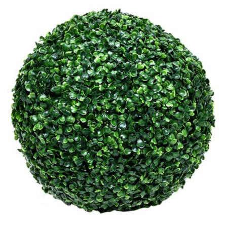 Piante artificiali bosso a sfera “decorazione giardino”