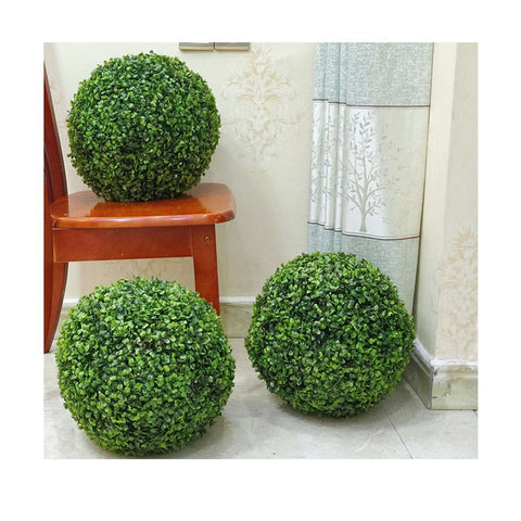 Piante artificiali bosso a sfera “decorazione topiaria”