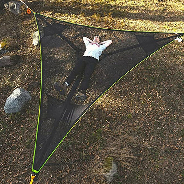 Amaca triangolare portatile per campeggio