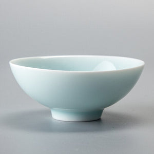 Ciotola di ceramica da tè celadon “Pesce d'oro”