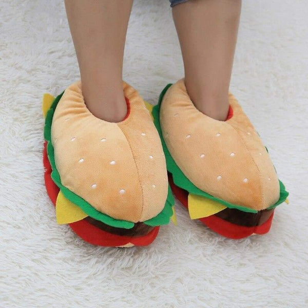 Pantofole divertenti sandwich - Vitafacile shop