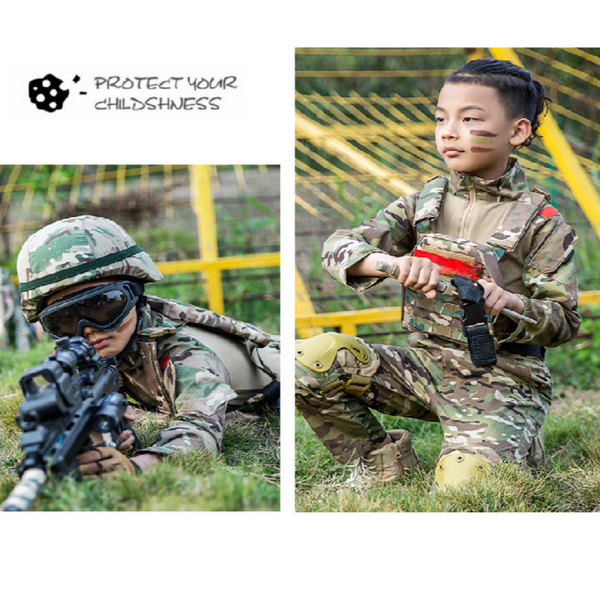 Uniformi mimetiche per addestramento tattico bambini